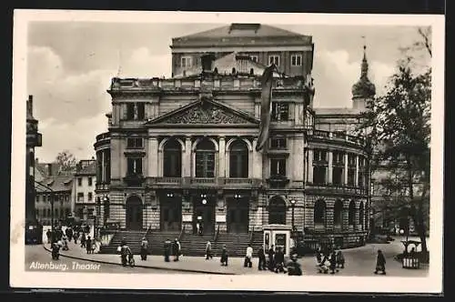 AK Landpoststempel Altenburg-Drescha /Bz. Leipzig