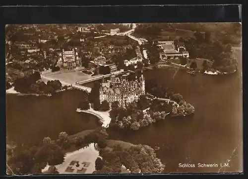 AK Landpoststempel Pampow Schwerin (Mecklb.) Land