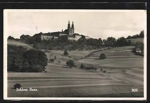 AK Landpoststempel Banz, Lichtenfels Land