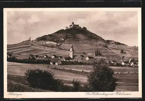 AK Landpoststempel Holzhausen, Arnstadt Land