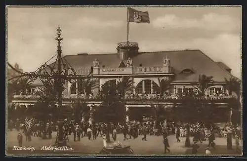 AK Hamburg-Neustadt, Alsterpavillon