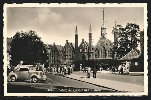 AK Lübeck, Koberg mit Heiliggeist-Hospital