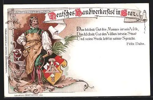 Lithographie Graz, Deutsches Handwerkerfest