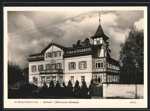 AK Gohrisch /Sächsische Schweiz, Kurheim