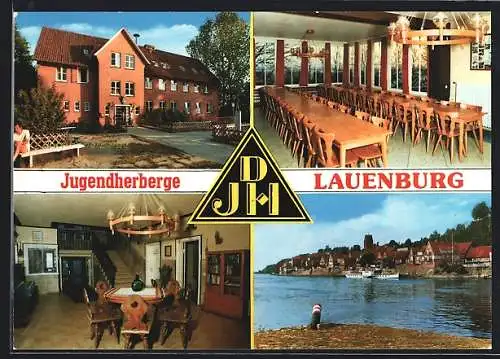 AK Lauenburg /Elbe, Jugendherberge Lauenburg, Am Sportplatz 7, Innenansichten