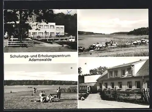 AK Adamswalde, Schulungs- und Erholungszentrum, Bootshafen am Grossen Pälitzsee, Badestelle