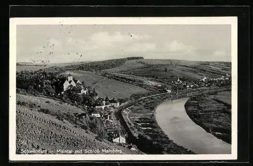 AK Schweinfurt, Maintal mit Schloss Mainberg