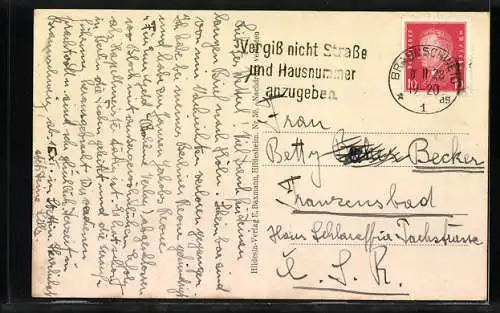 AK Braunschweig, Burgplatz mit Dom