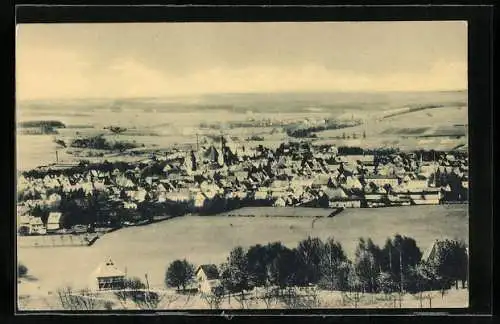 AK Weissenburg i.B., Totalansicht aus der Vogelschau