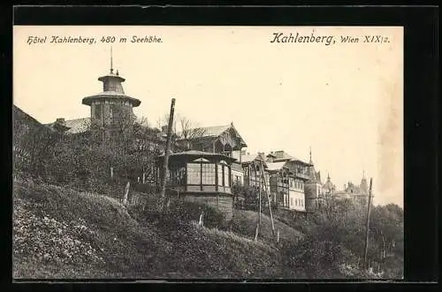 AK Wien-Kahlenberg, Hotel Kahlenberg