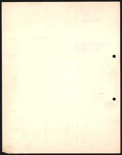 Rechnung Berlin 1927, Theodor Hildebrand & Sohn, Schokoladen- & Zuckerwaren-Fabrik, Gesamtansicht des Geschäftsgeländes