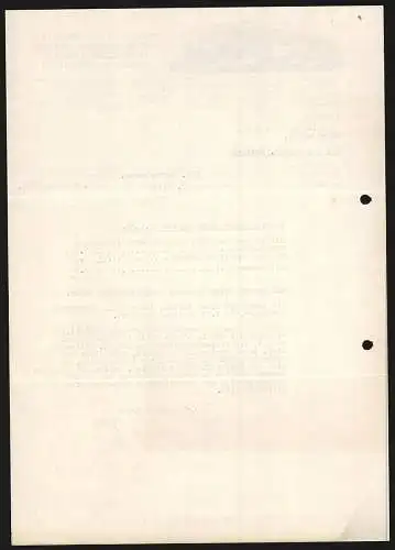 Rechnung Hannover-Hainholz 1938, Vereinigte Schmirgel- und Maschinen-Fabriken AG, Gesamtansicht des Betriebsgeländes