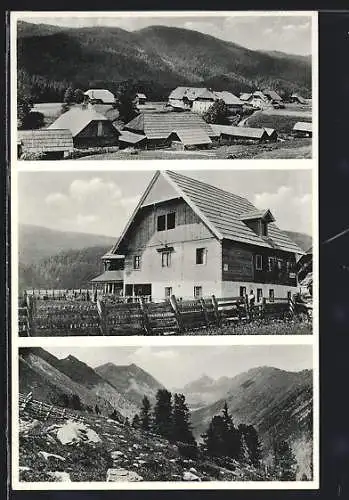 AK Krakau, Krakauebene, Gasthaus und Pension Tauernwirt Klausen