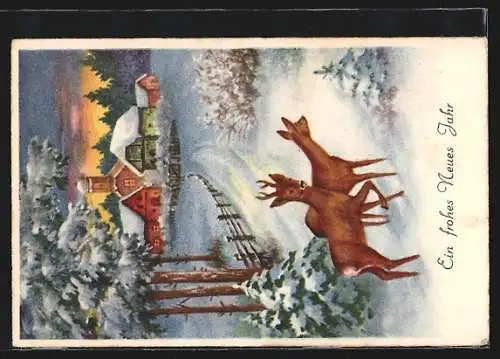 AK Landpoststempel Breitendorf über Löbau /Sachsen