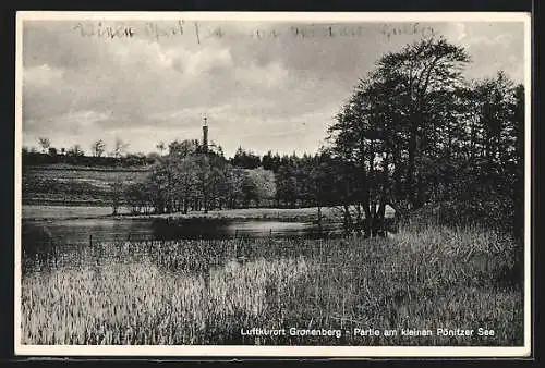 AK Landpoststempel Gronenberg über Pönitz (Ostholst.)