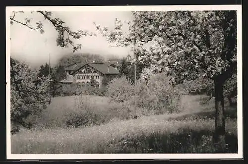 AK Landpoststempel Bad Boll über Göppingen