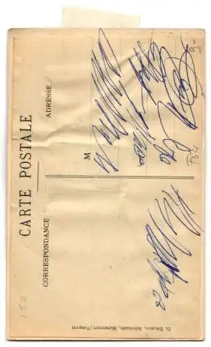 Leporello-AK Nancy, Strassenbahn vor Bank, Rathaus, Strassenpartie, Brunnen