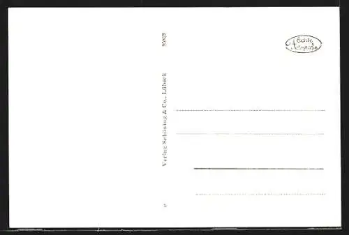 AK Biberach / Riss, Ortsansicht mit Kirche