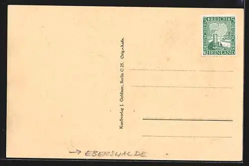 AK Eberswalde, Blick auf Gamengrund