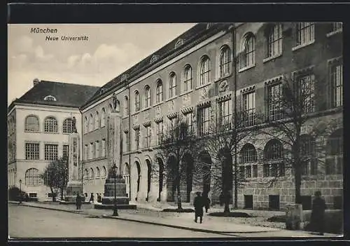 AK München, Aussenansicht Neue Universität