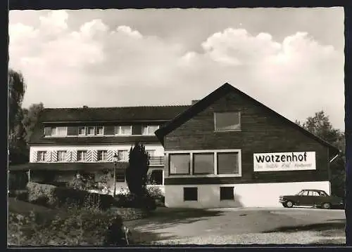 AK Weinheim / Bergstrasse, Hotel-Restaurant Der Watzenhof