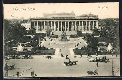 AK Berlin, Lustgarten und Museum