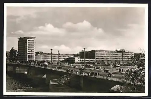 AK Frankfurt-Sachsenhausen, Friedensbrücke