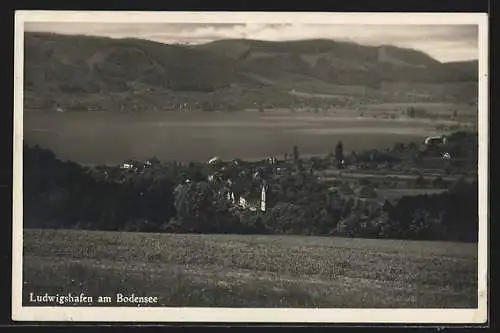 AK Bahnpoststempel Radolfzell-Lindau, Zug 675.