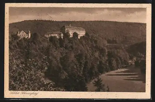 AK Bahnpoststempel Rottenbach-Katzhütte, Zug 928