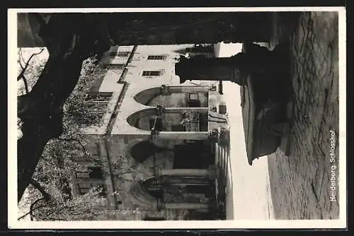 AK Bahnpoststempel Frankfurt-Basel, Zug 1??