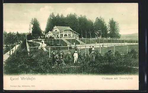 AK Wörishofen, Clubhaus mit Tennisplatz