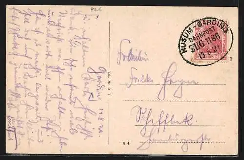 AK Garding, Siek, Partie am Teich