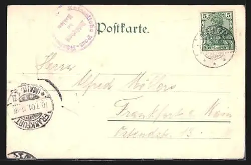 AK Mehlem-Rolandseck, Burg mit Gasthaus, Alter Vulkan Rodderberg