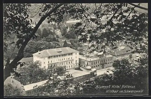 AK Wildbad im Schwarzwald, Klumpp`s Hotel Bellevue