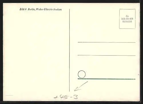 AK Berlin, Walter-Ulbricht-Stadion