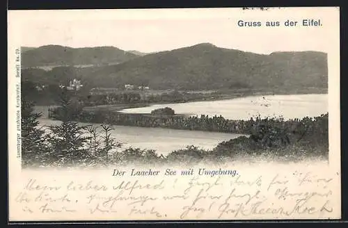 AK Maria-Laach /Eifel, Laacher See