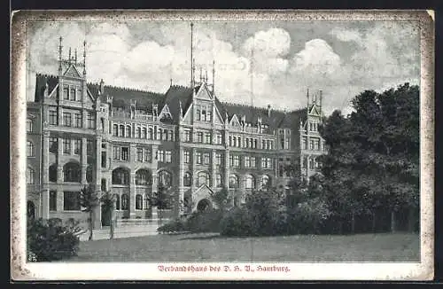 AK Hamburg-Neustadt, Verbandshaus des DHB, Holstenwall 4