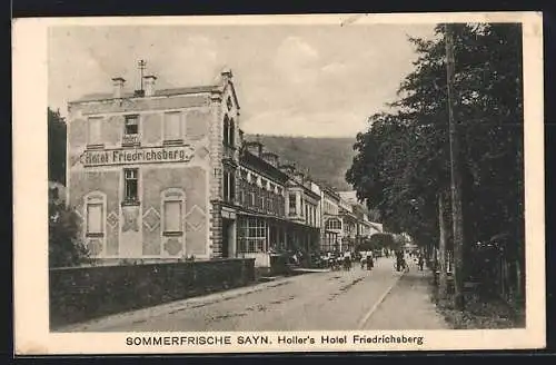 AK Sayn, Holler`s Hotel Friedrichsberg