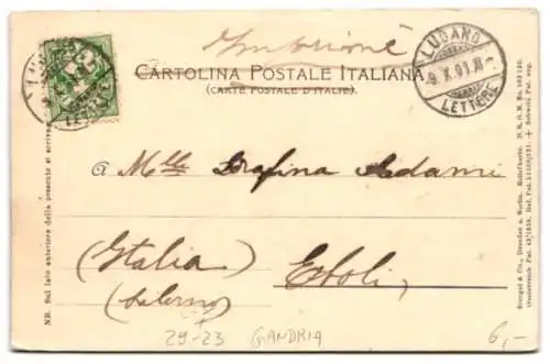 Relief-AK Gandria, Rocca di Gandria