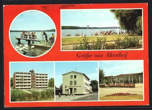 AK Altenhof /Kr. Eberswalde, FDGB-Erholungsheim Märkischer Hof