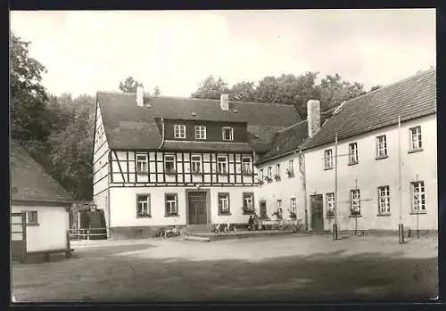 AK Eisenberg / Thür., Schlössermühle im Mühltal