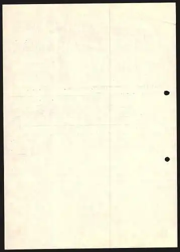 Rechnung Radolfzell /Bodensee 1937, J. Schiesser AG, Trikotfabriken, Modellansicht von Fabrikanlage u. Arbeiterwohnungen