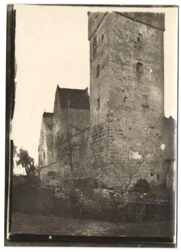 Fotografie W. Apel, Berlin, Ansicht Nassenfels, Bischhöfliche Wasserburg