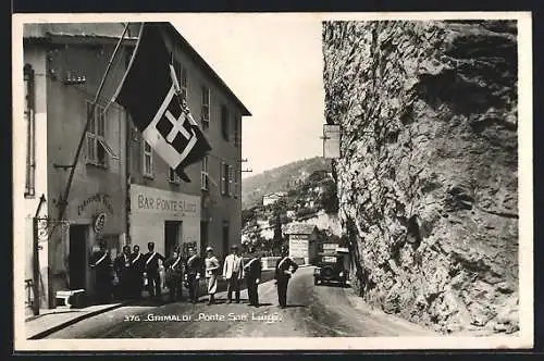 AK Grimaldi, Confine, Bar Ponte San Luigi