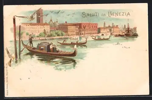 AK Venezia, Hafenansicht
