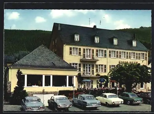 AK Lieser bei Bernkastel-Kues, Hotel Mehn Zum Niederberg, Weingut