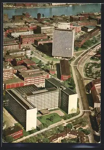 AK Ludwigshafen am Rhein, BASF Badische Anilin- & Soda-Fabrik AG, Friedrich-Engelhorn-Haus, die Zentrale des Verkaufs