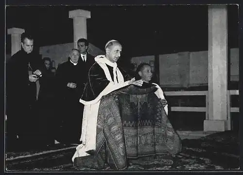 AK Tabgha, Visit Pope Paul VI., Place of the Multiplication of the Loaves and Fishes