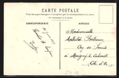 AK Maiglöckchen in einem Schuh