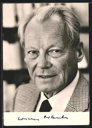 AK Dr. h. c. Willy Brandt, MdB, Vorsitzender der SPD